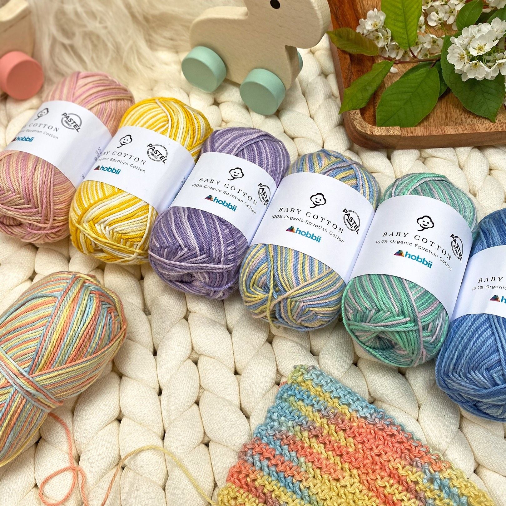 Baby Cotton Organic Print