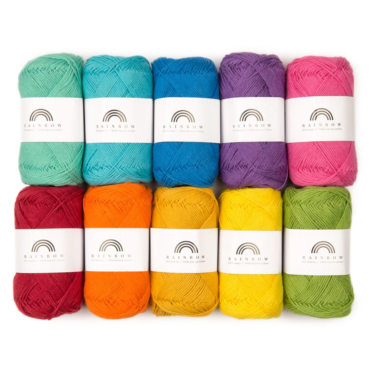 Rainbow Cotton 8/4 Color Pack 09