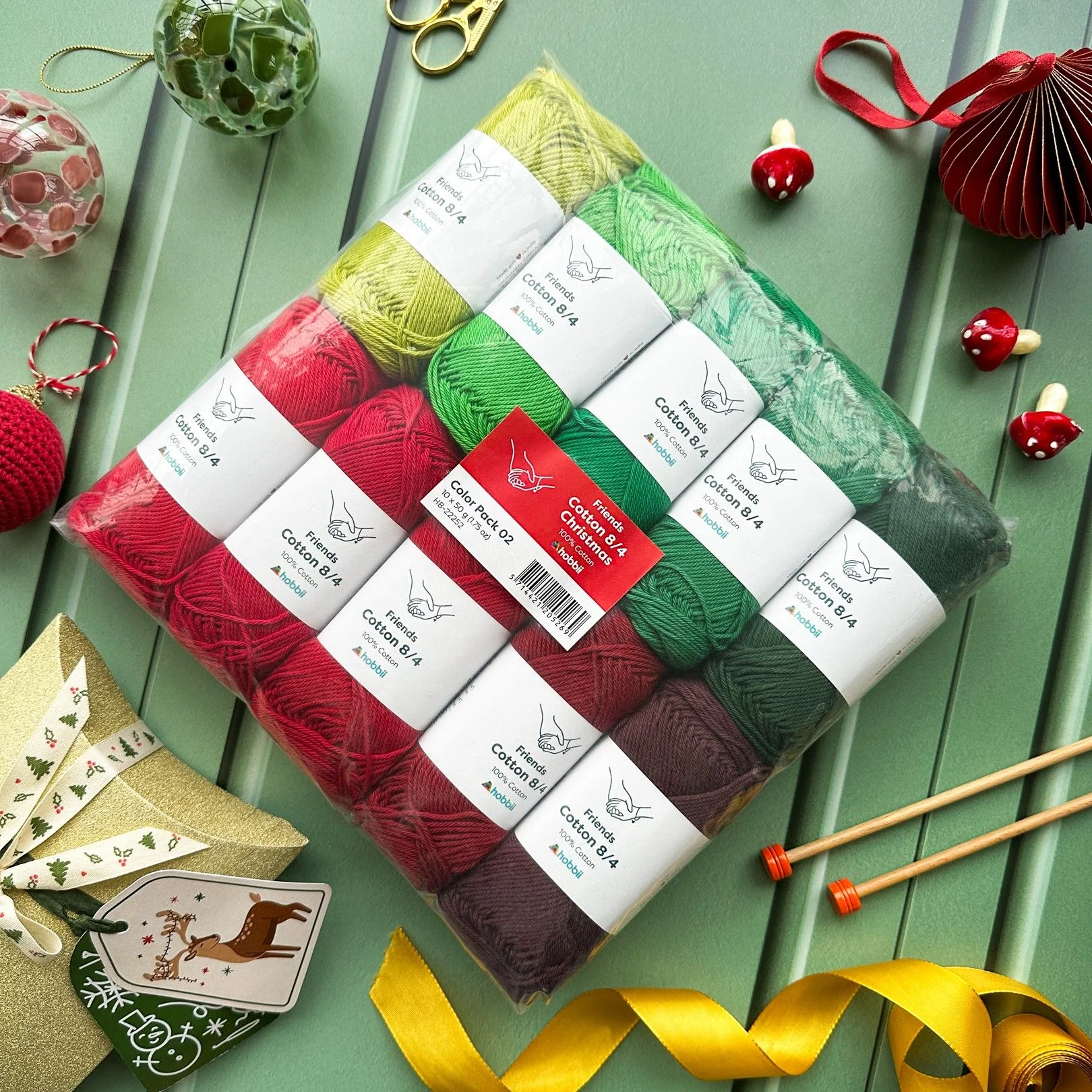 Friends Cotton 8/4 Christmas Color Pack (Limited Edition)