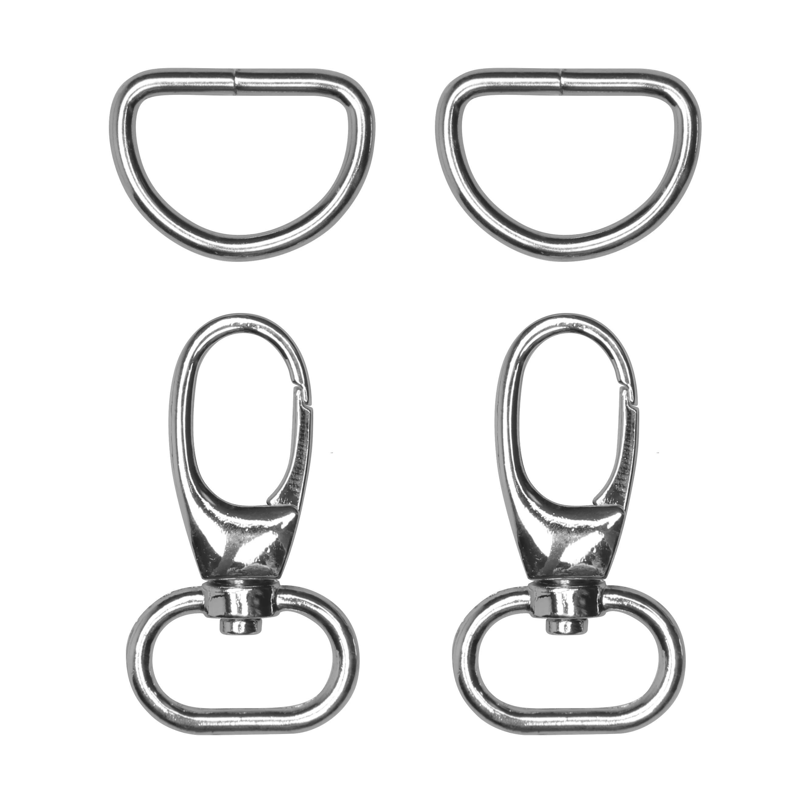 Lobster lock w/ D-rings