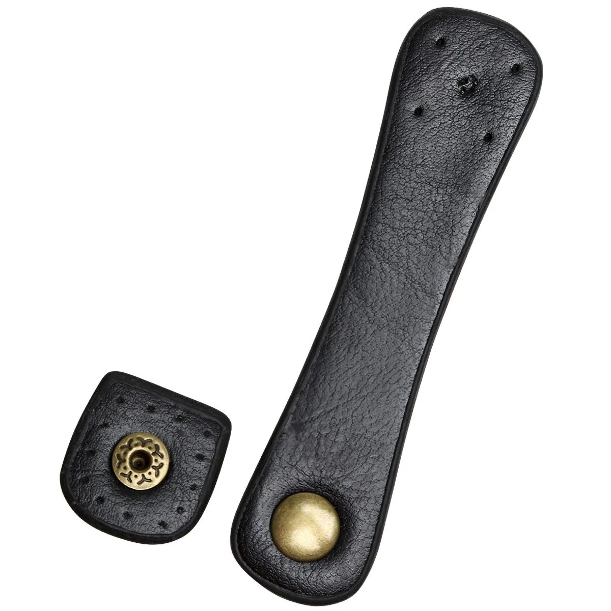 PU leather Strap w/ Snap 4.3â x 0.8â