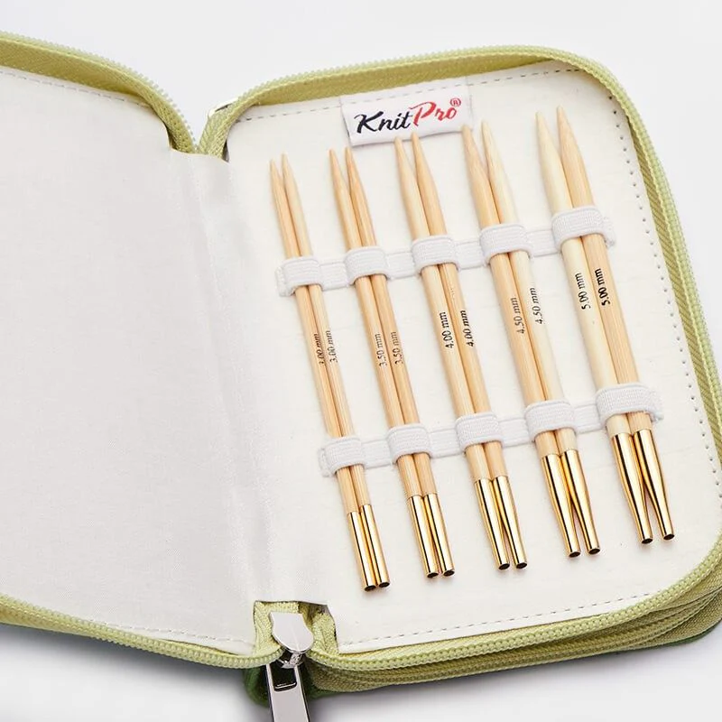 Bamboo Starter Interchangeable Circular Needle Set