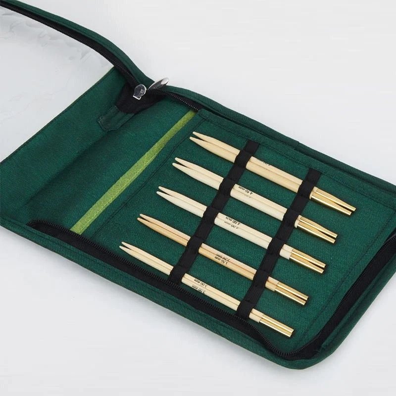 Bamboo Interchangeable Circular Needle Set  - Beginner