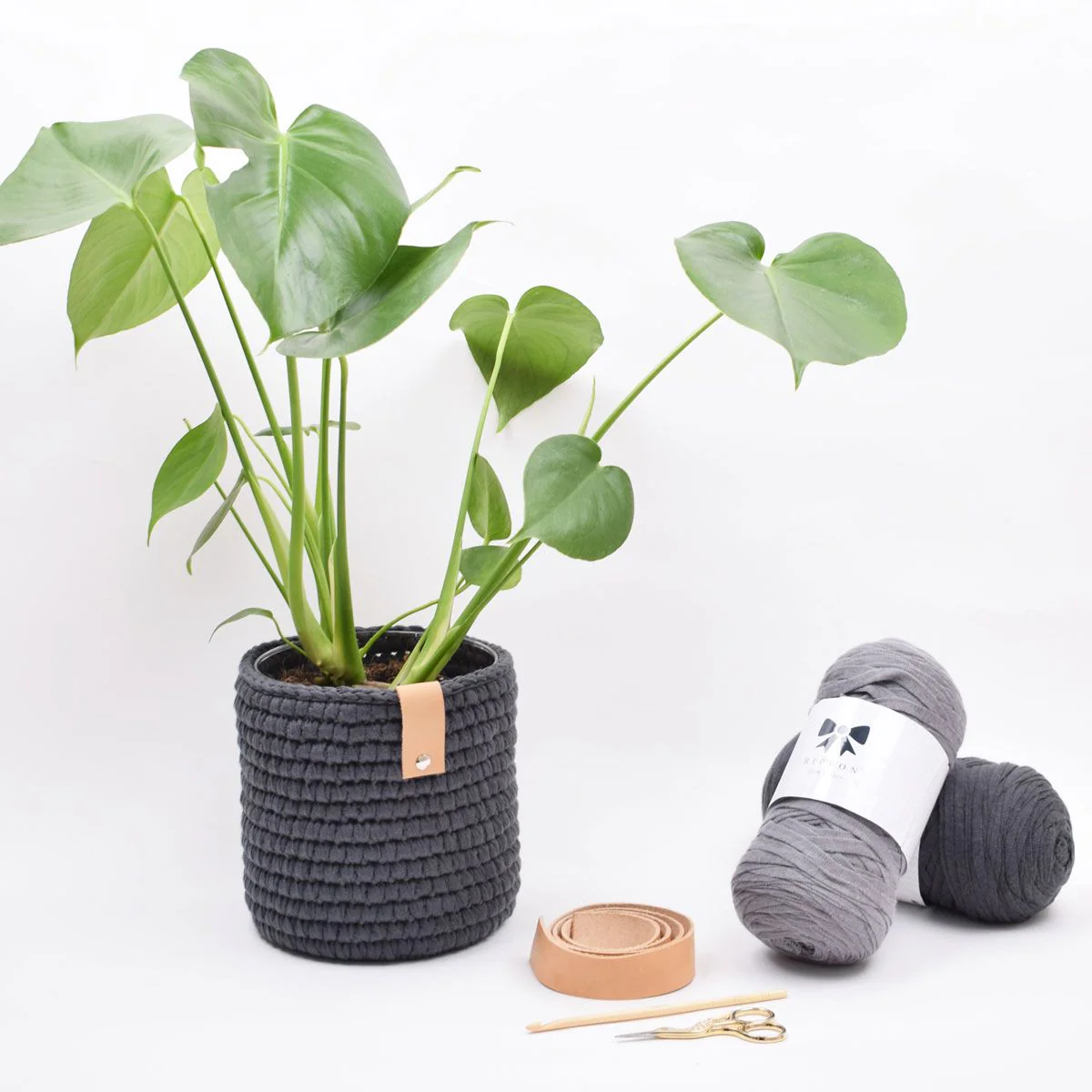 Large Ribbon Pot