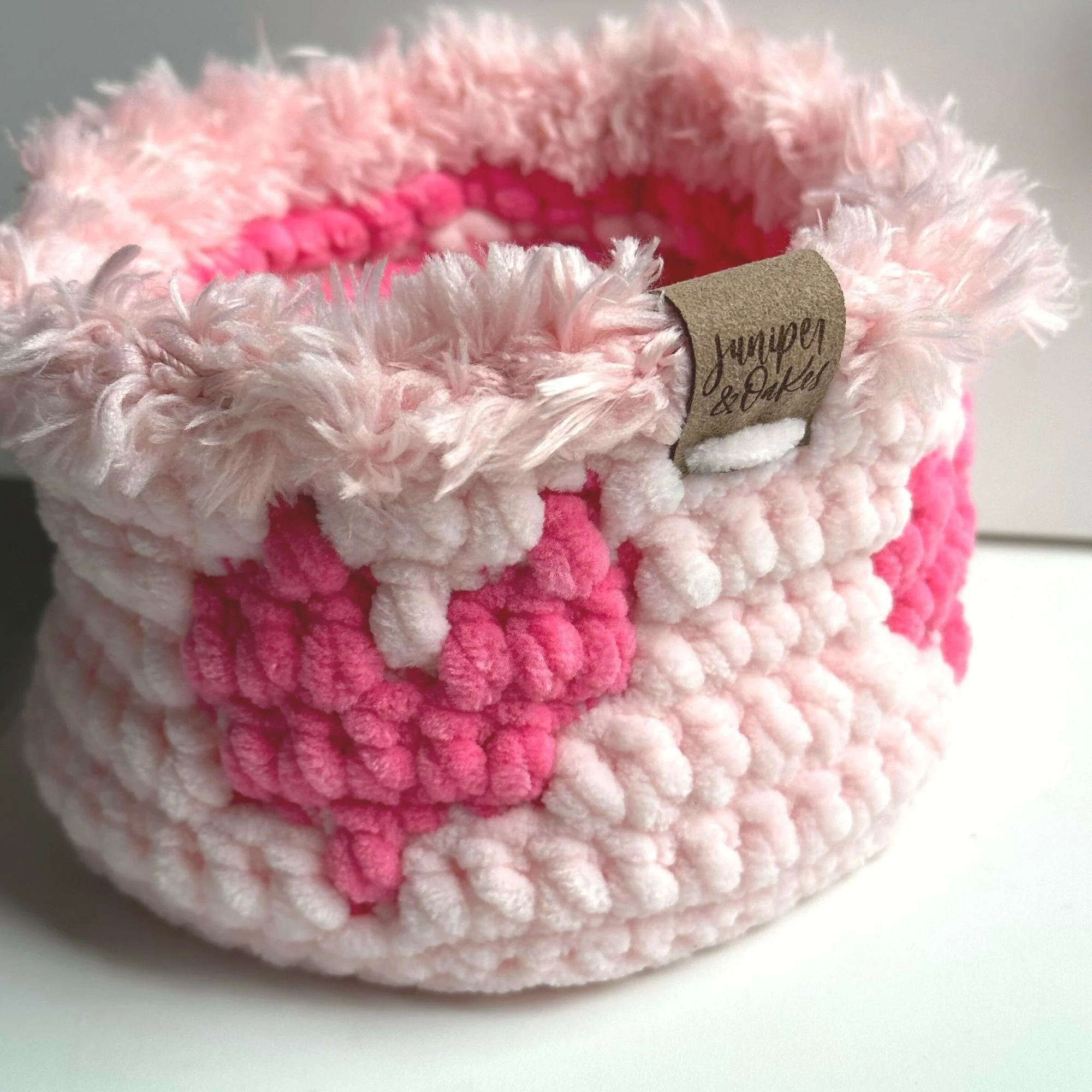 Mosaic Hearts - Basket