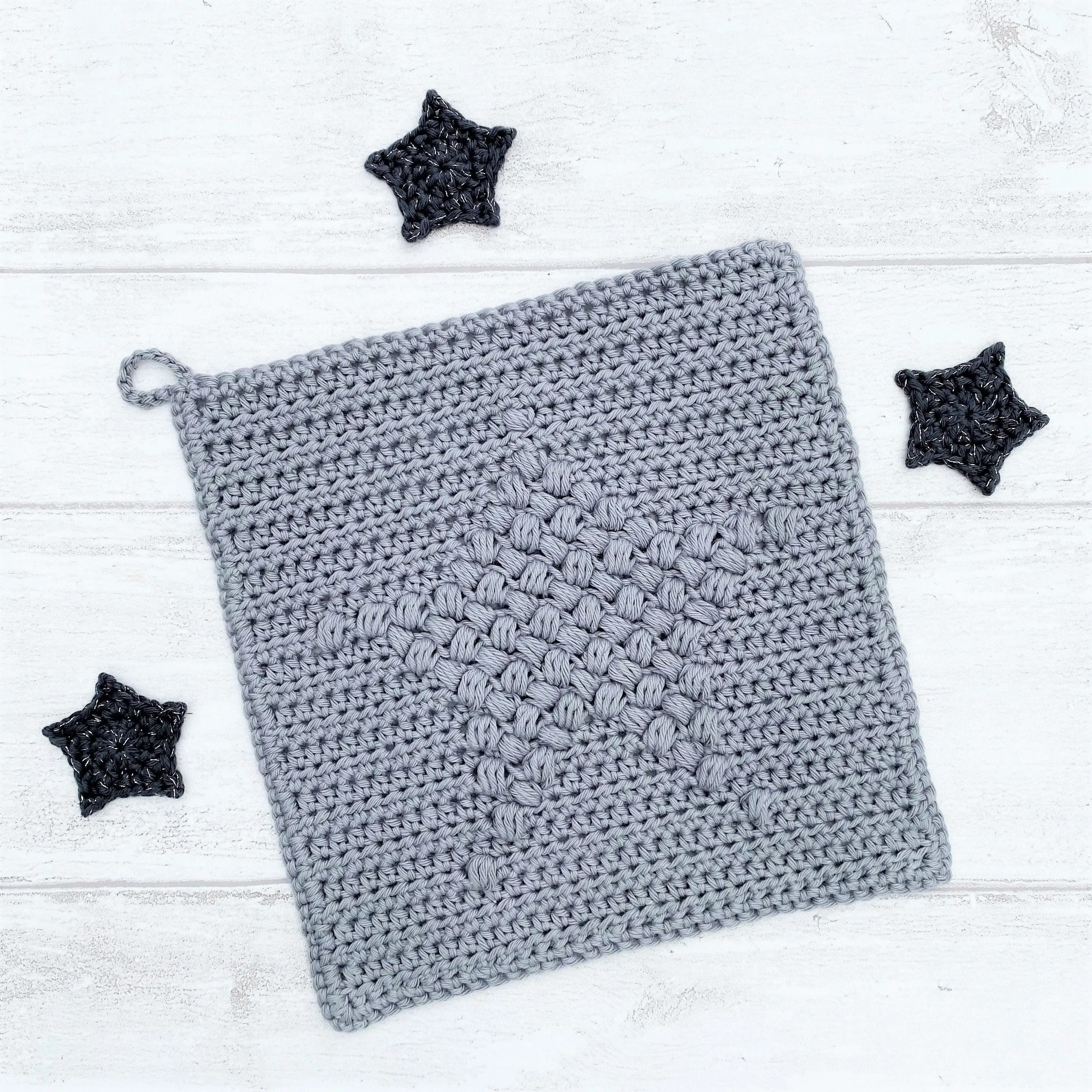 Loopy Star - Washcloth