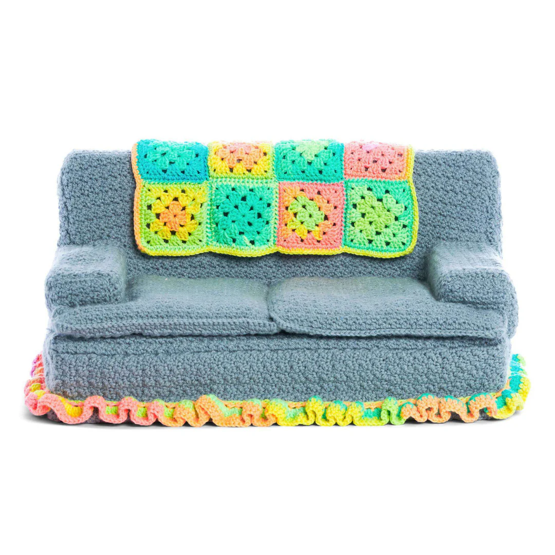 Crochet Kitty Couch