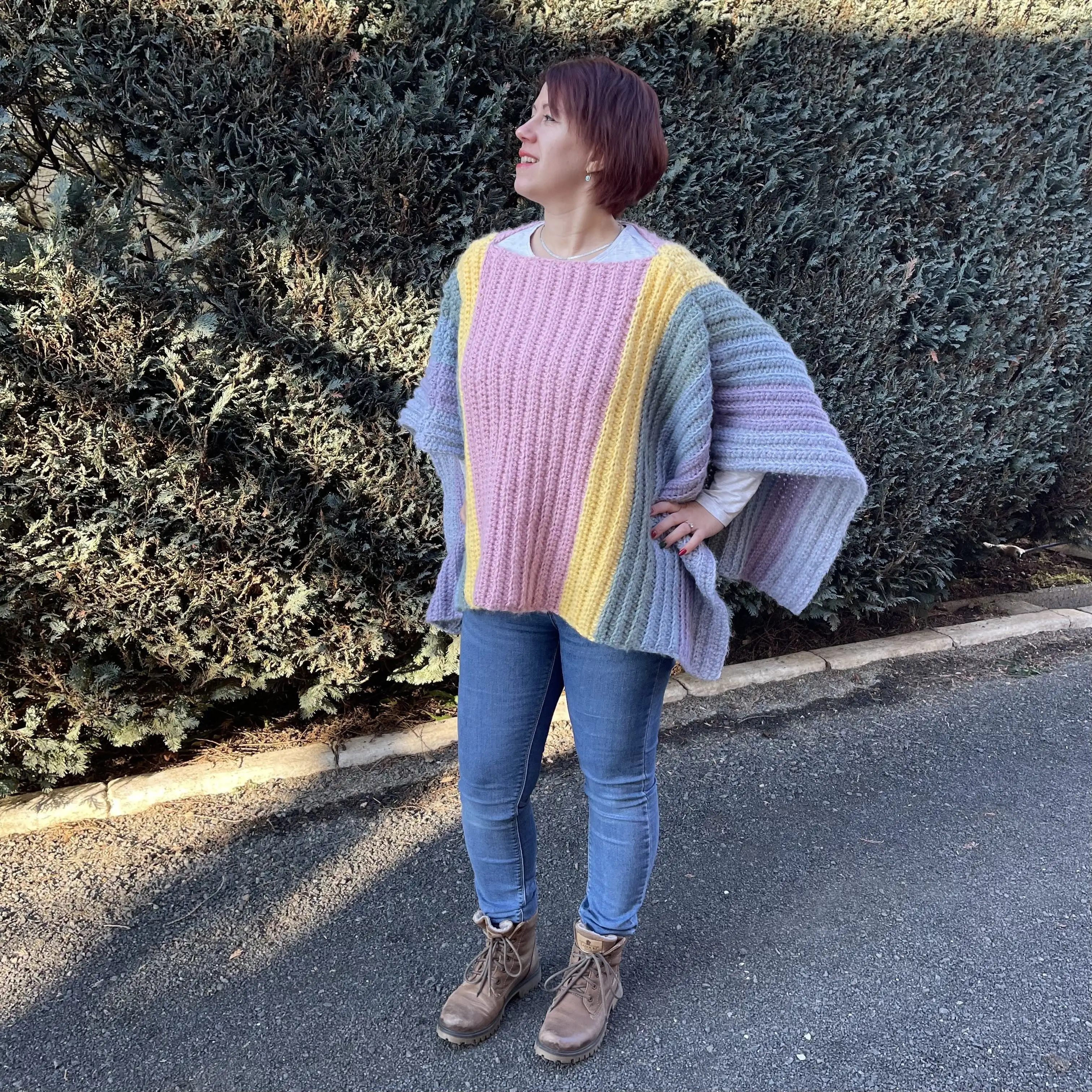Spring Vibes - Poncho