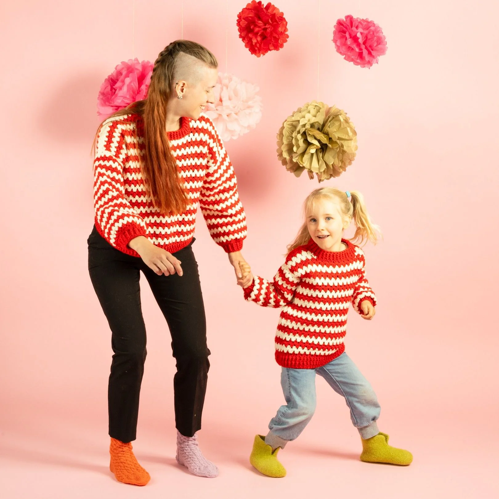 Candy Cane Stripes - Childrenâs Sweater