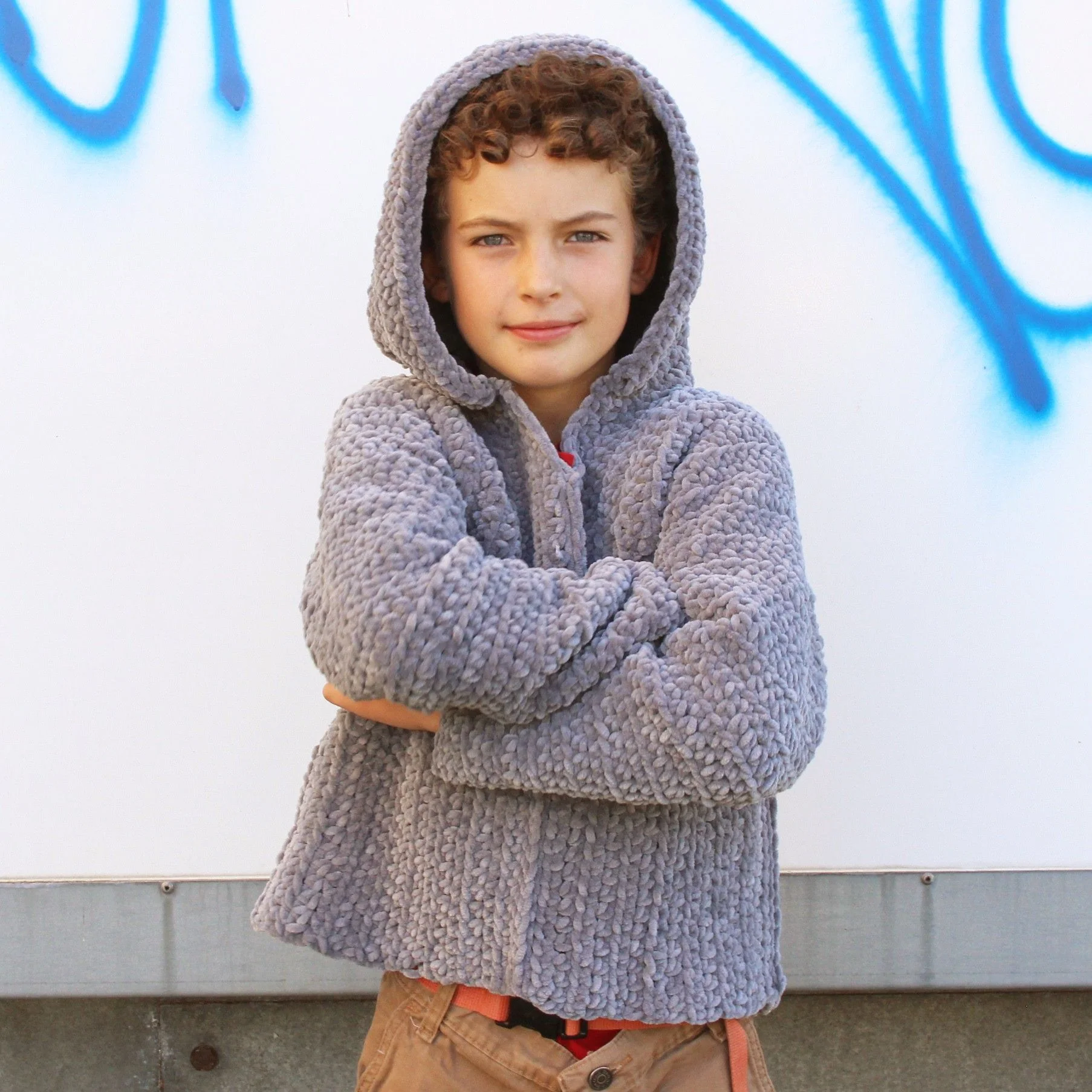 Njal - Hooded Childrenâs Sweater